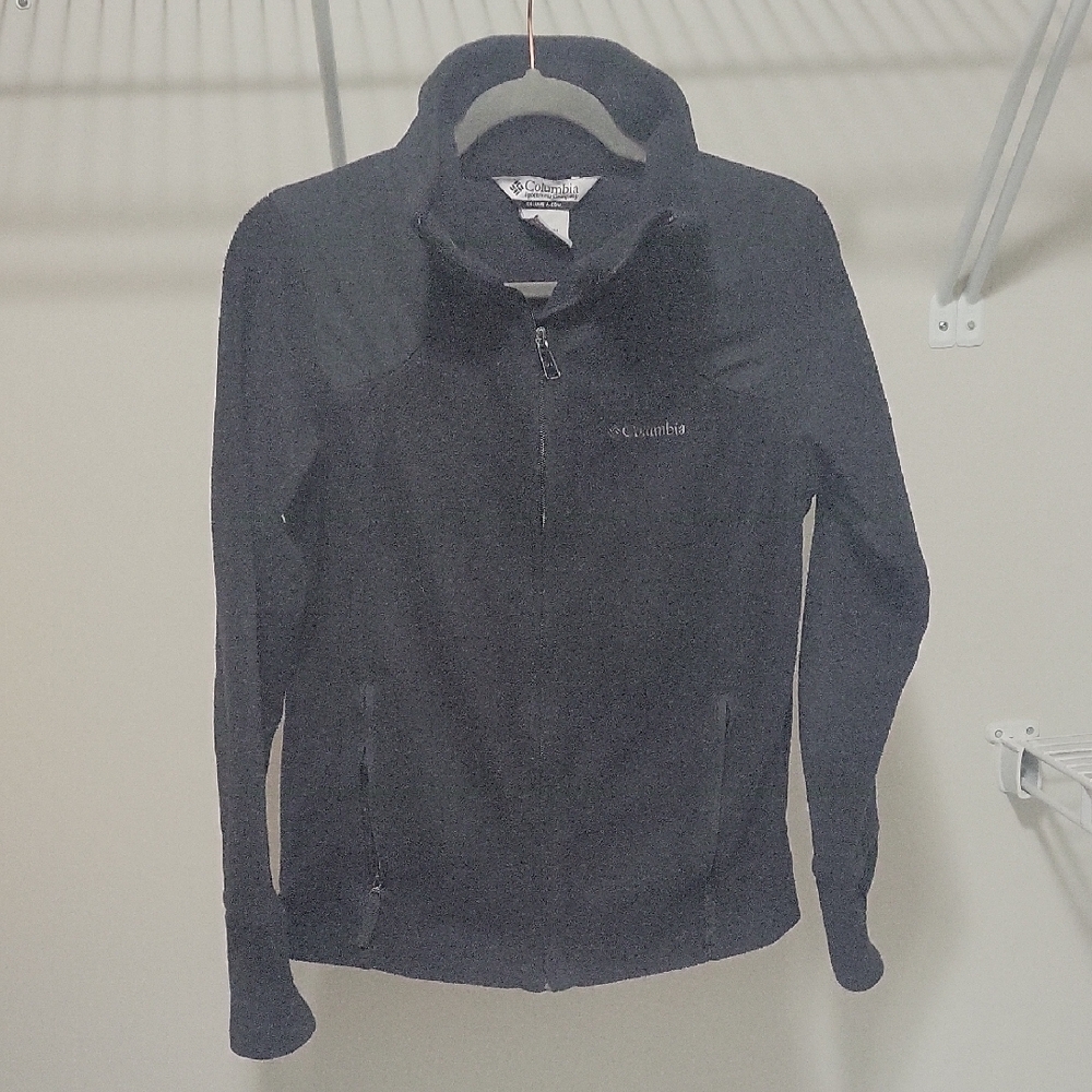 Columbia Black Zip-Up Jacket
